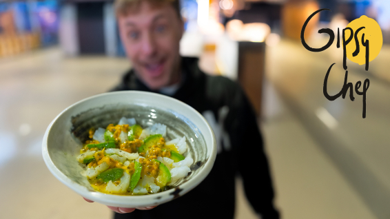 La ensalada de bacalao con maracuyá y aguacate más brutal de Gipsy Chef
